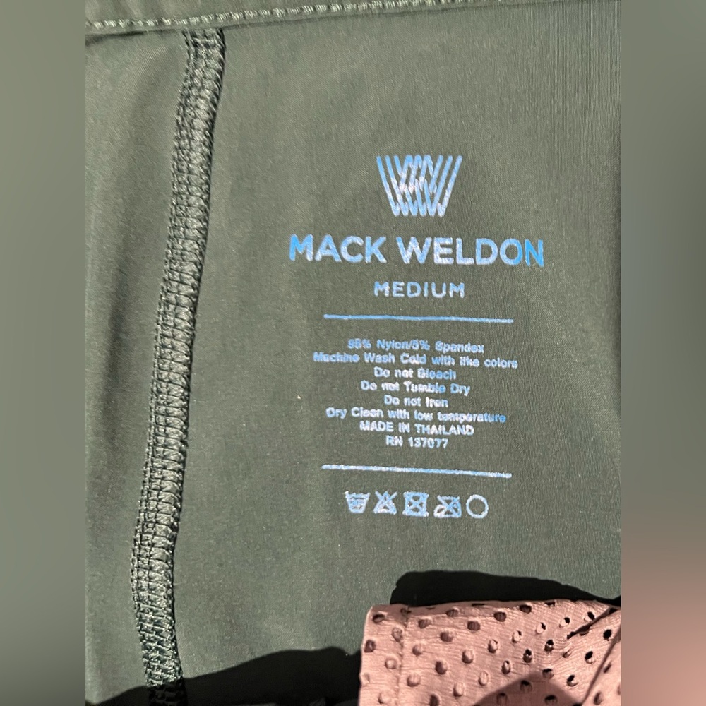 Mack Weldon 4 Way Active Stretch Shorts - Green -… - image 3